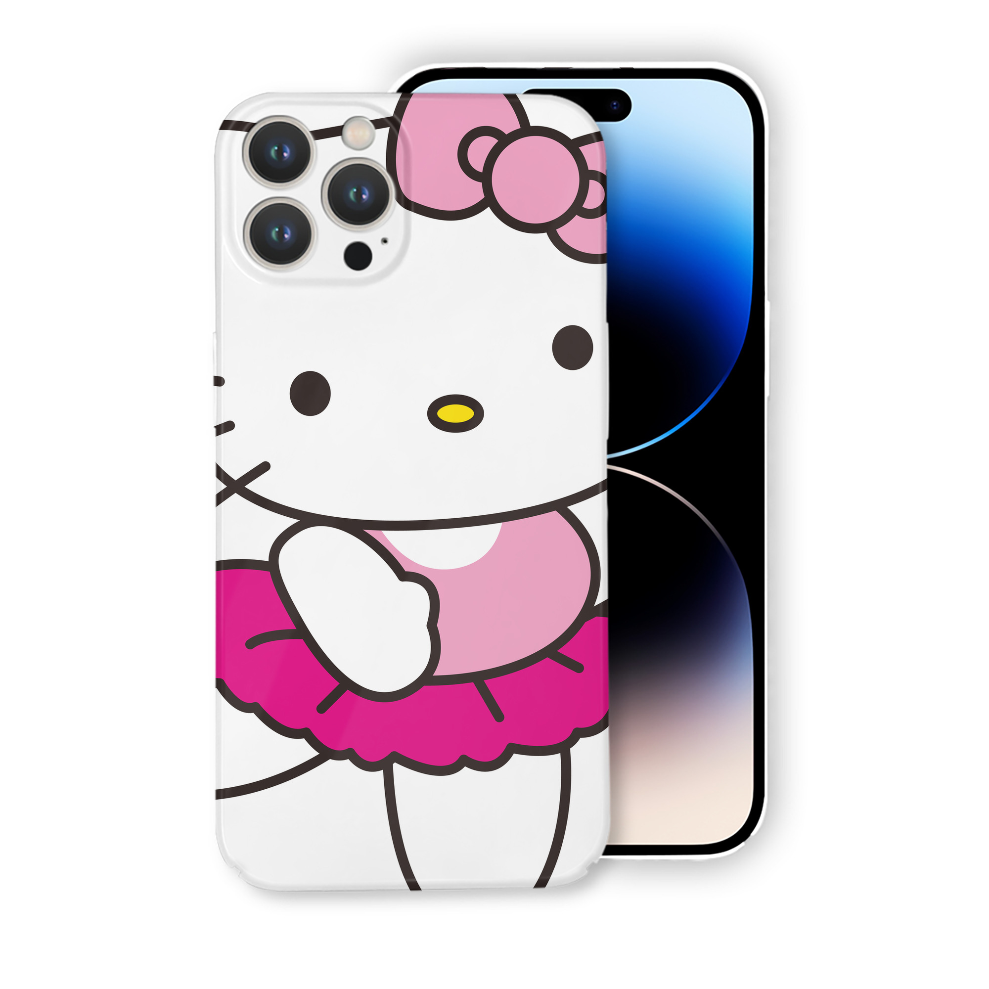 （画像用） Hello Kitty ハローキティ 【iPhone 14シリーズ対応】ハードケース